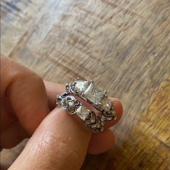 925 Sterling Silver 💎 Wedding Engagement Ring - Picture 10 of 11